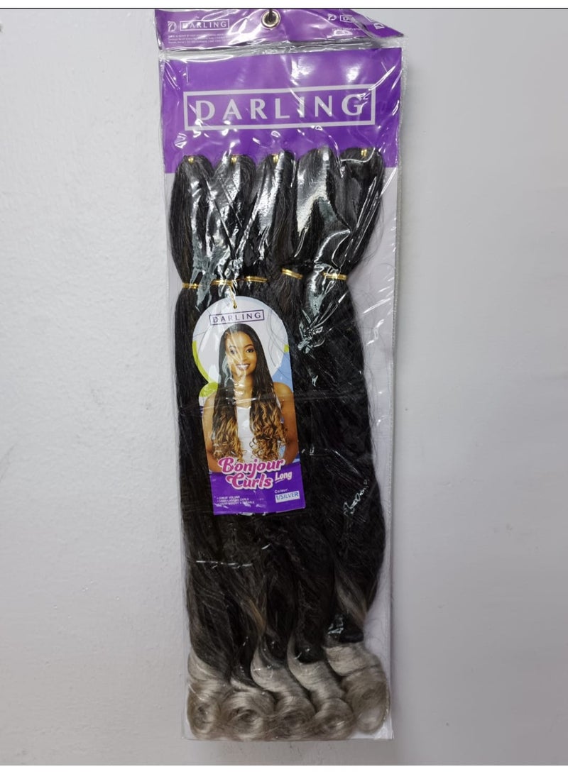 وصلات شعر X-Pression LAGOS Ultra Braid الجاهزة للتركيب - لا تحتاج إلى تحضير